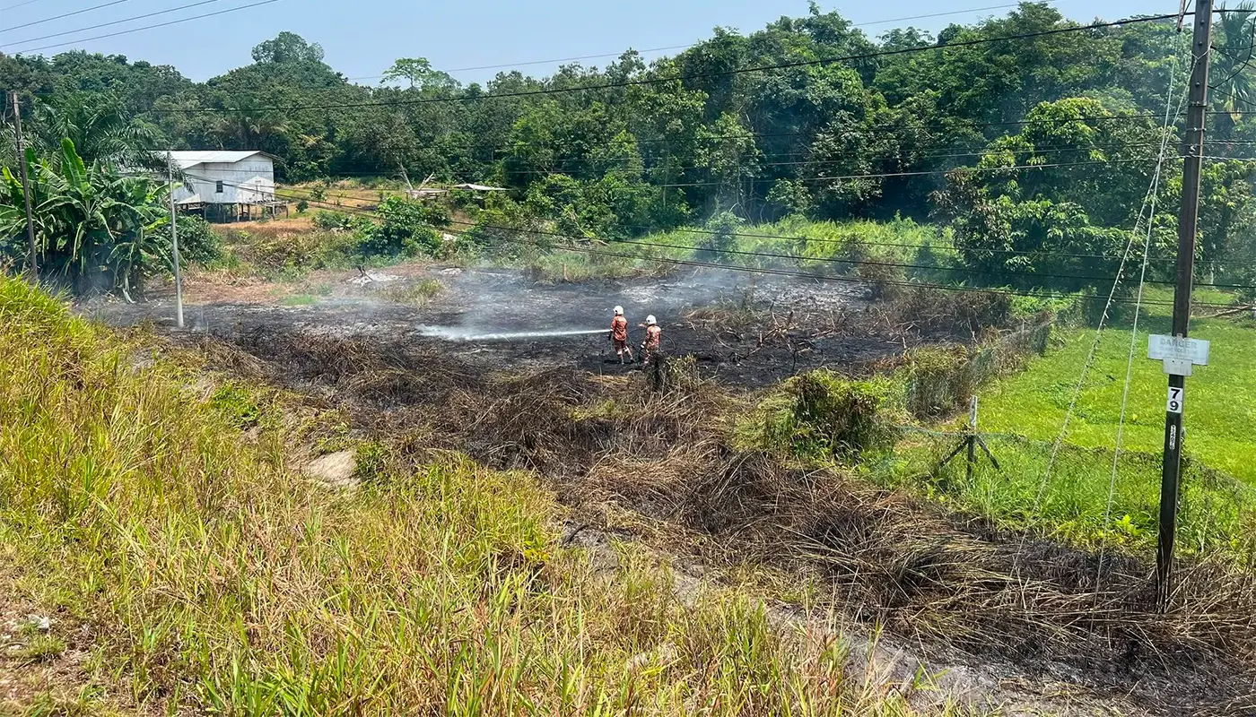Sarawak, Sarawak News, Sibu, Sibu News, Sibu Jaya, Sibu Jaya News, SK Batu 15, Fire Incident, Fire and Rescue Department