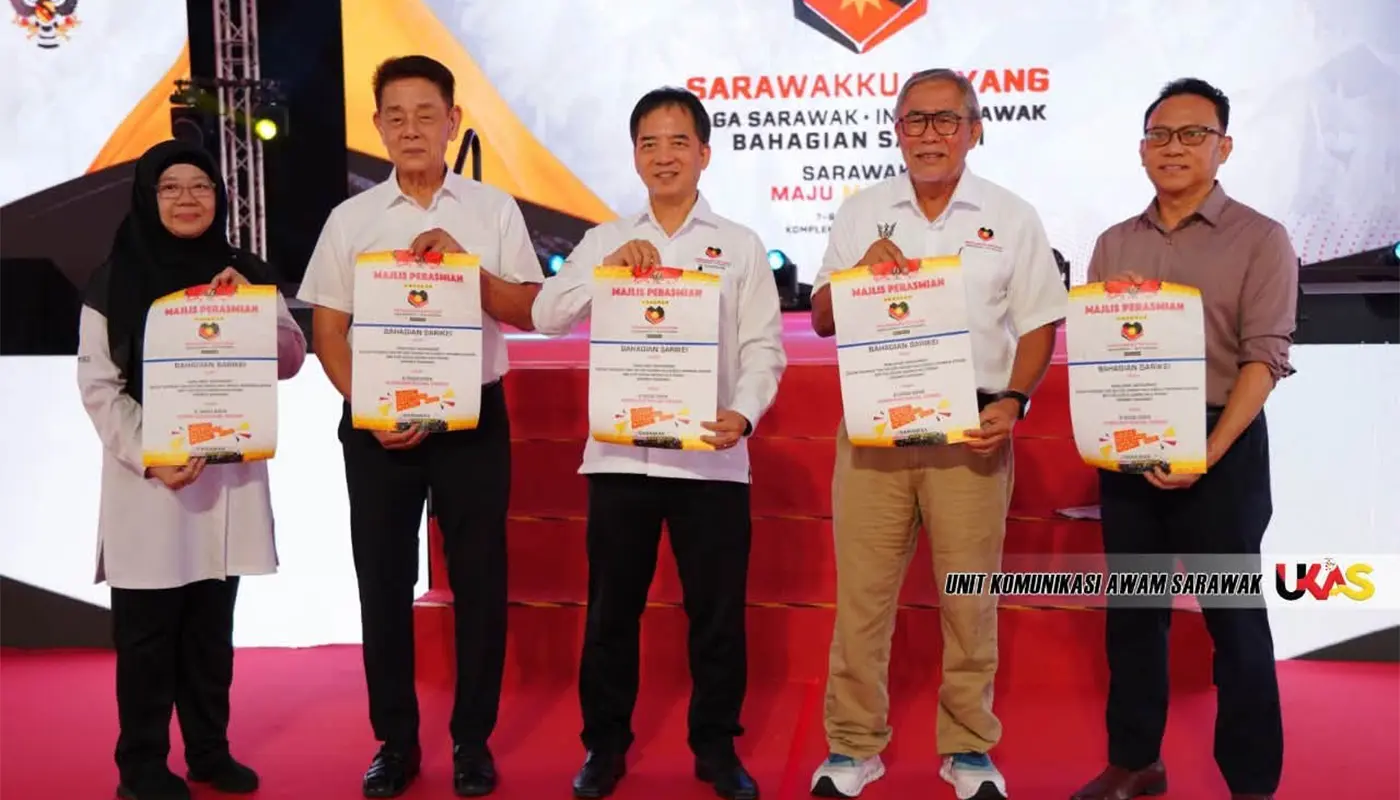 Sarikei Hosts Sarawakku Sayang 2026 Government Outreach 1 Sarawak, Sarawak News, Sarikei, Sarikei News, Sarawakku Sayang, SKAS, FTES, JobSarawak, Abang Johari, Community Development