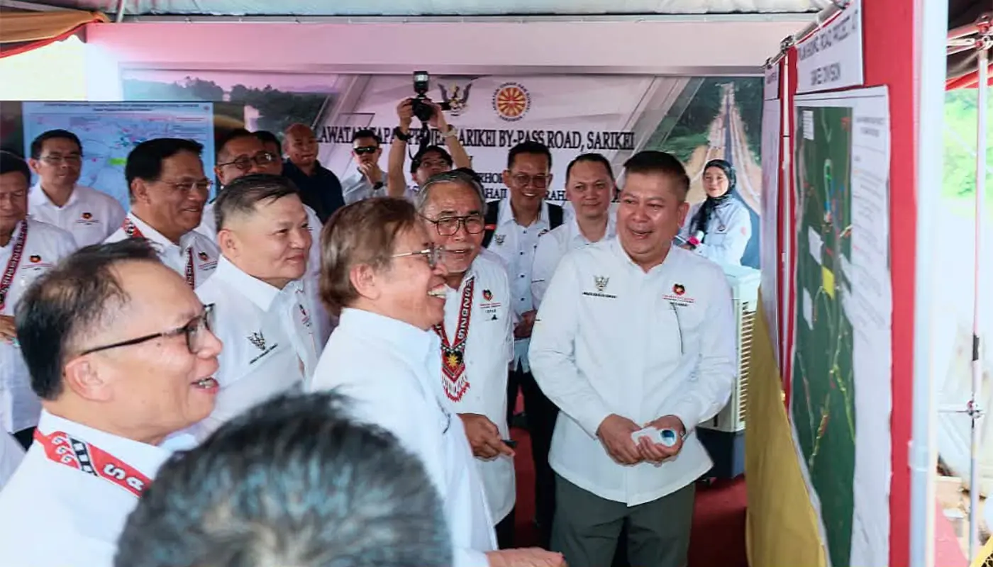 Sarikei Road Network Upgrade to Boost Agriculture and Economy 1 Sarawak, Sarawak News, Sarikei, Sarikei News, Infrastructure, Modern Agriculture, Agroparks, Rural Development, Abang Johari