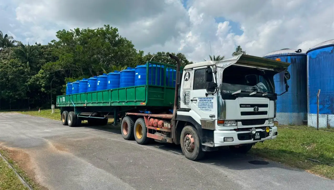 Simunjan Water Supply Hit by Pipe Leak and Low Water Levels 1 Sarawak, Sarawak News, Simunjan, Simunjan News, Water Supply, JBALB, Serian, Infrastructure, Public Service