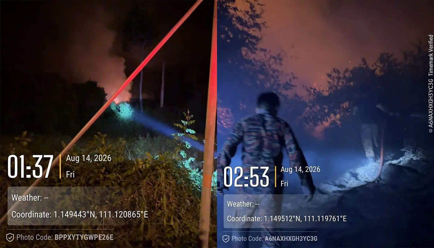 Sarawak, Sarawak News, Sri Aman, Sri Aman News, Pantu Fire, Fire Incident, Fire and Rescue