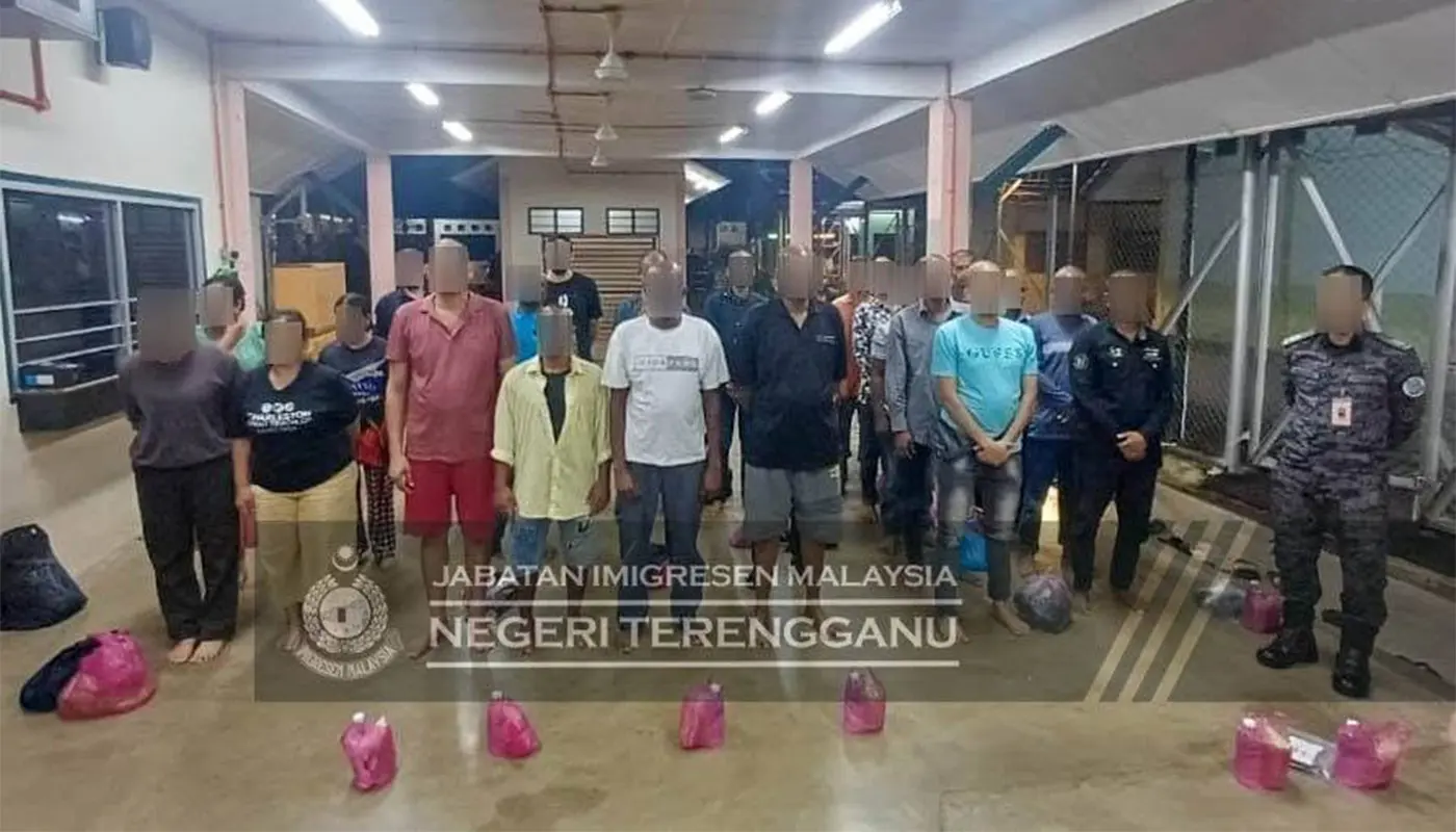 Sepang, Sepang News, Terengganu, Terengganu Immigration, Immigration Department, Immigration Law, Detainee Transfer, Malaysia Immigration, KLIA