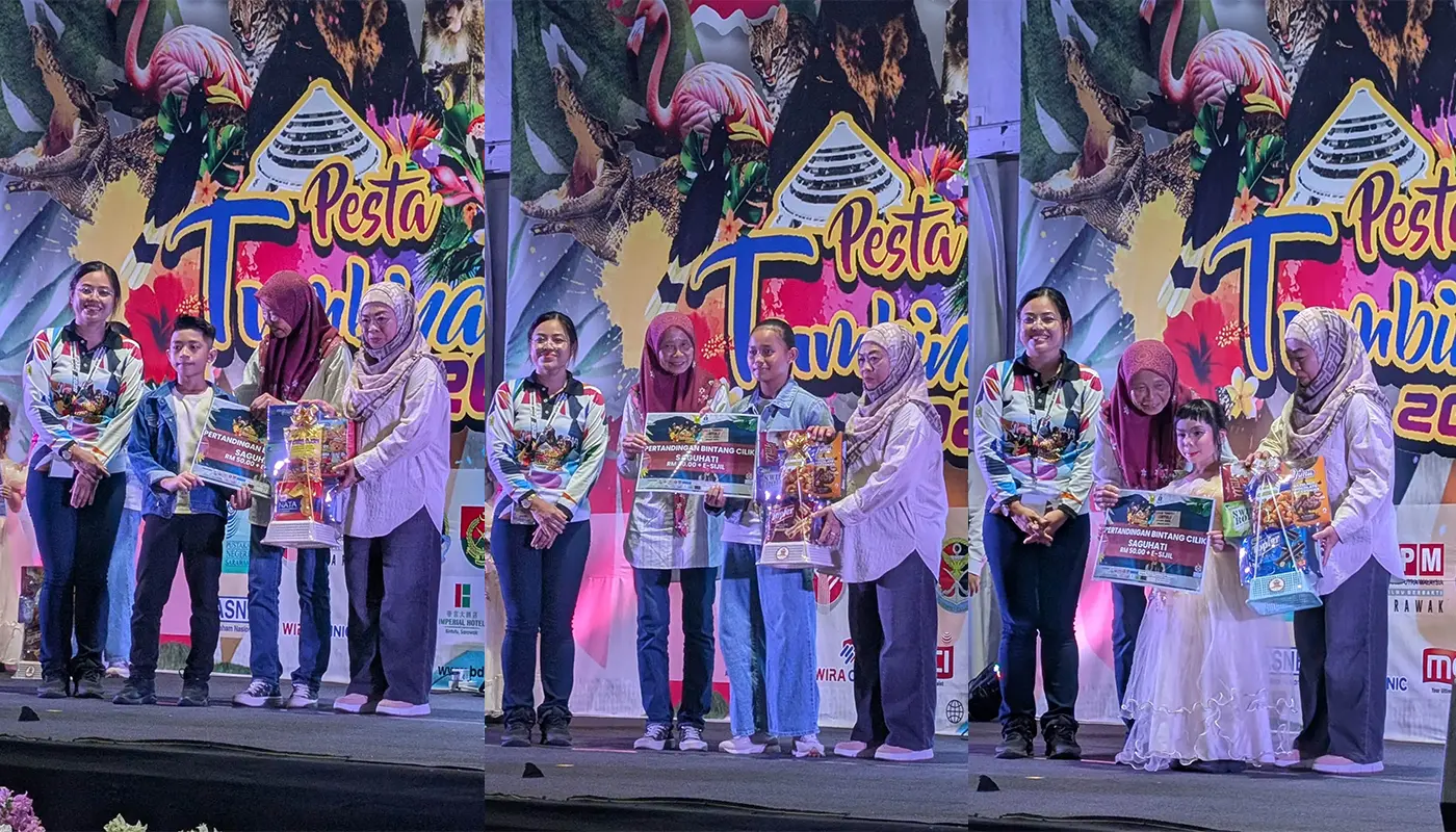 Tumbina Festival 2026 Little Star Competition Held in Bintulu