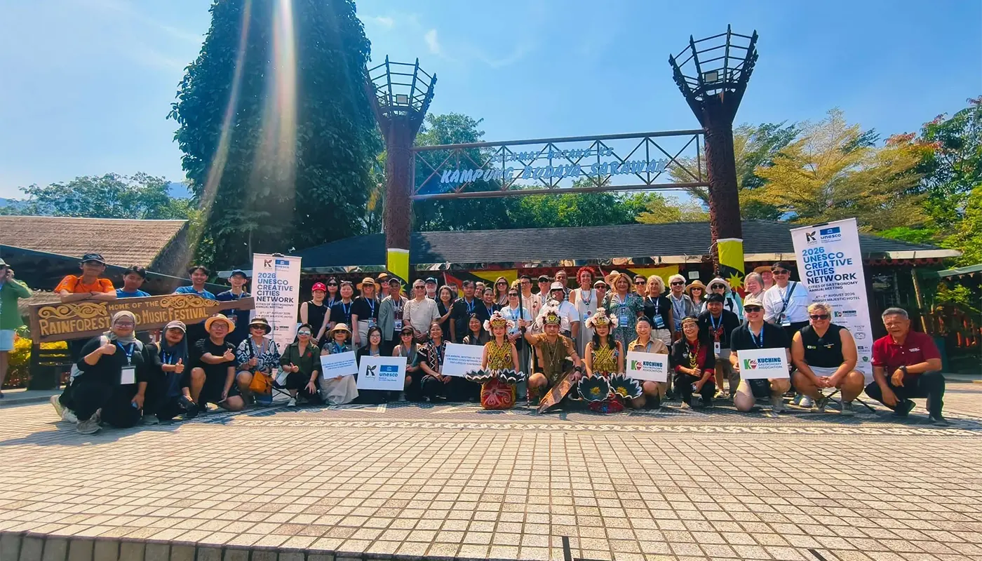 Sarawak, Sarawak News, Kuching, Kuching News, UCCN, UNESCO Creative Cities Network, Sarawak Cultural Village, Gastronomy, Manok Pansoh, Cultural Heritage