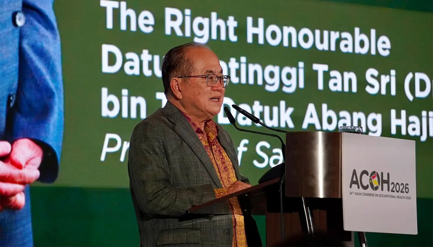 Sarawak, Sarawak News, Kuching, Kuching News, ACOH 2026, Occupational Health, Douglas Uggah, Abang Johari, Workplace Safety, Asian Congress on Occupational Health