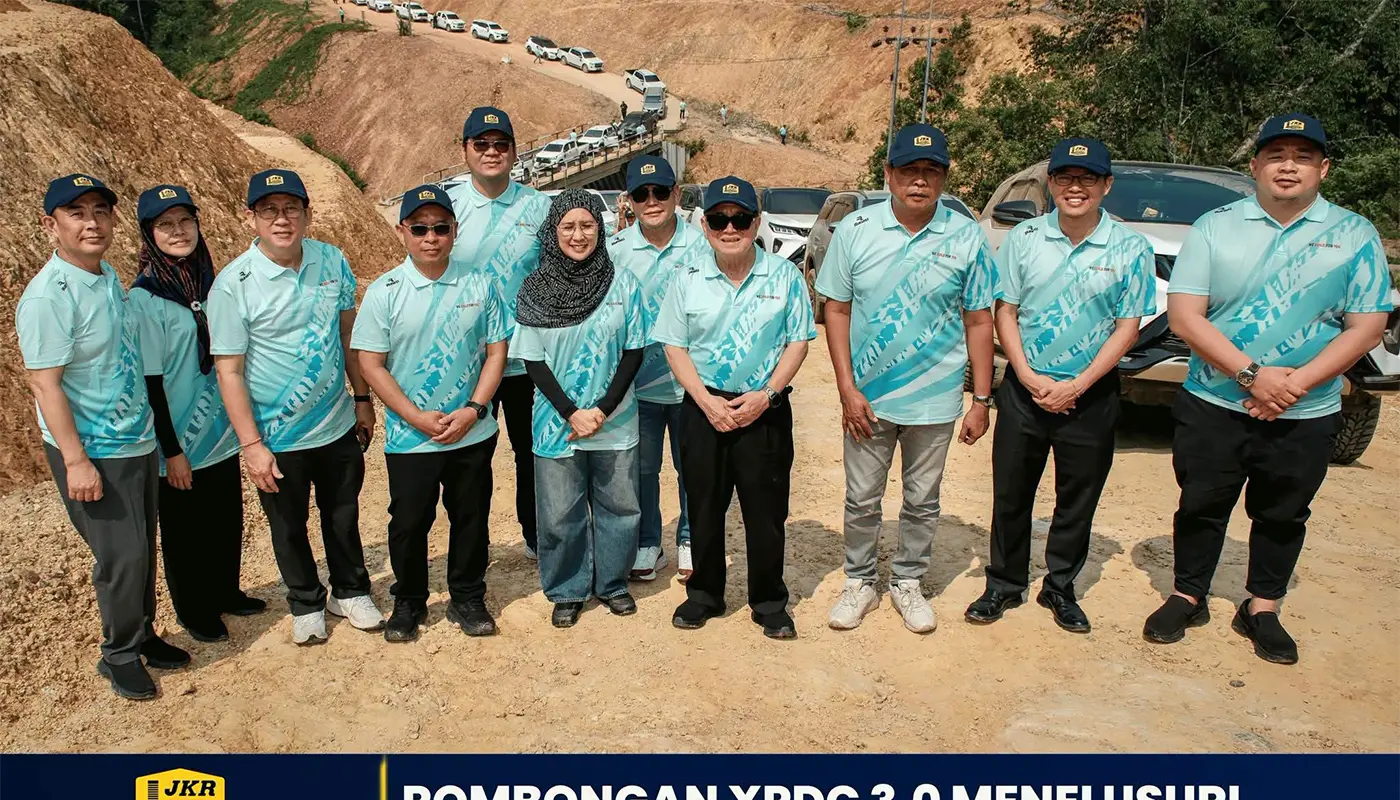 XPDC 3.0 Reviews Pinchoh Road Condition in Ulu Skrang 1 Sarawak, Sarawak News, Ulu Skrang, Ulu Skrang News, Betong, Betong News, Pinchoh Road, JKR Sarawak, XPDC 3.0, Road Repair, Road Safety, Road Accessibility, Infrastructure, Rural Development