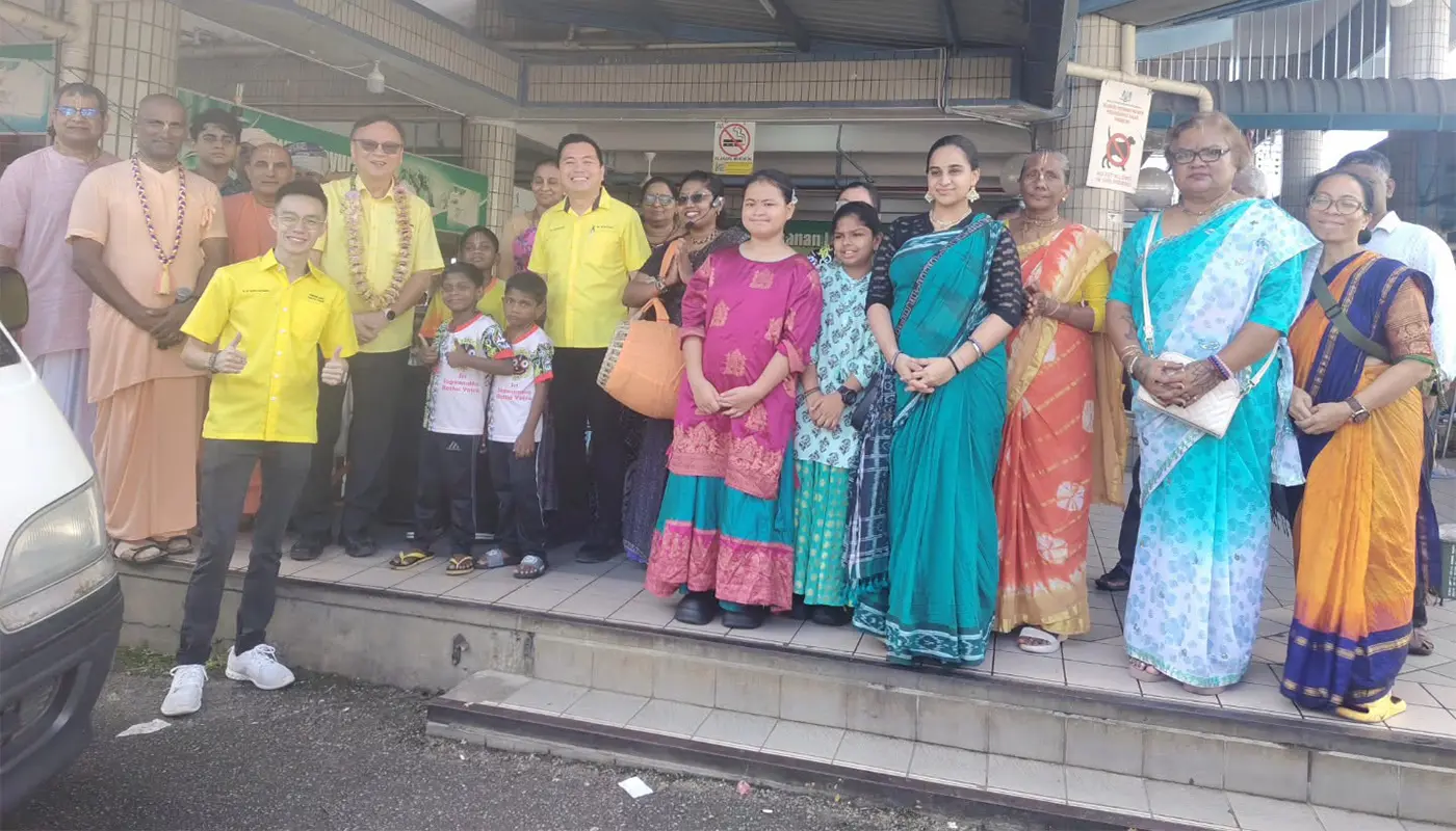 Sarawak, Sarawak News, Kuching, Kuching News, Batu Kitang, ISKCON, Food Distribution, Community Service, Lo Khere Chiang