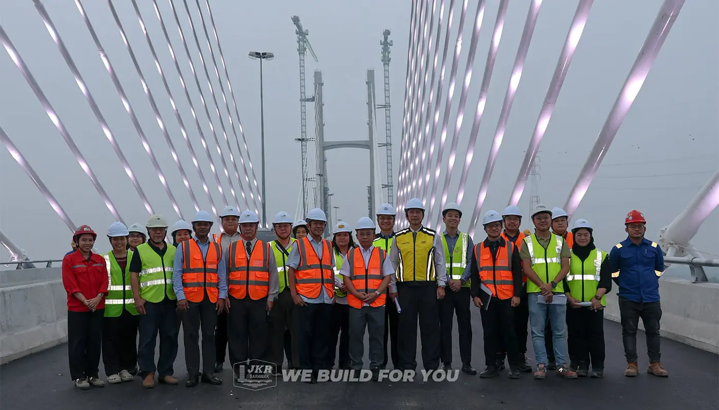 Sarawak, Sarawak News, Kuching, Kuching News, Sejingkat Bridge, Infrastructure Development, JKR Sarawak, Road Connectivity